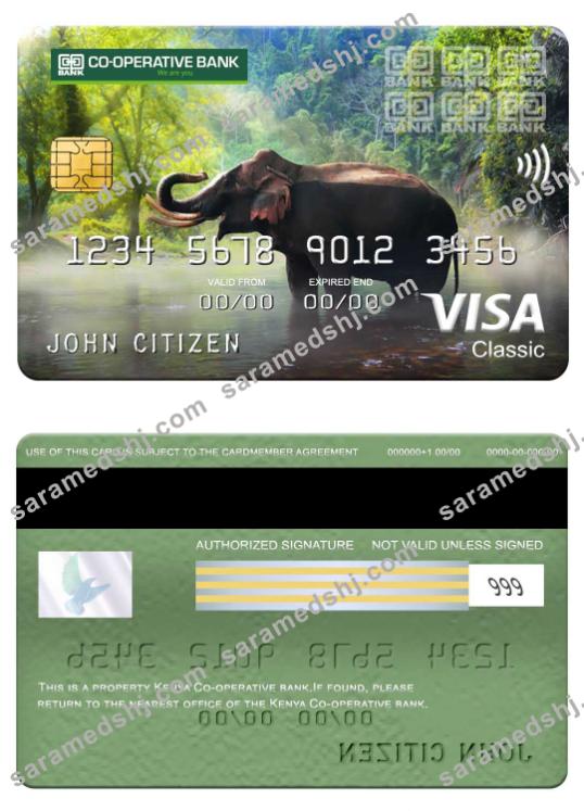 Kenya Co-operative Bank visa classic card